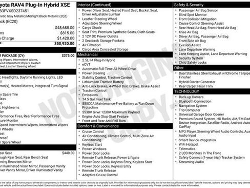 Used 2025 Toyota RAV4 XSE w/ Weather Package AWD/4WD image 29