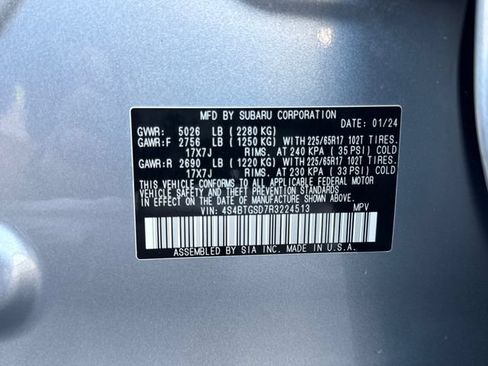 Used 2024 Subaru Outback Wilderness AWD/4WD image 34