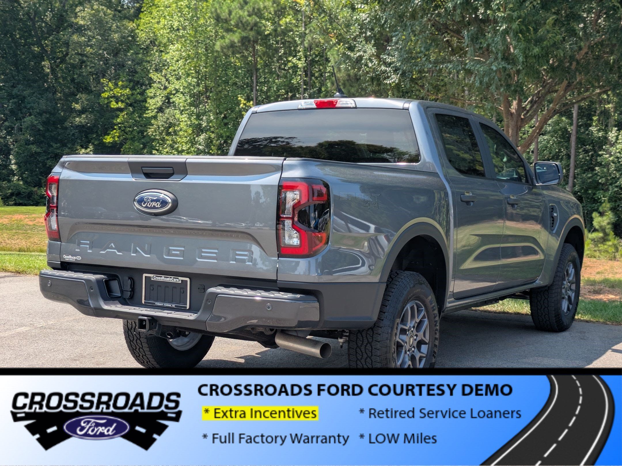 New 2026 Ford Ranger XLT w/ Trailer Tow Package AWD/4WD image 3