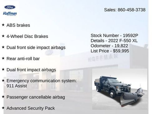 Used 2022 Ford F550 4x4 Regular Cab Super Duty image 20