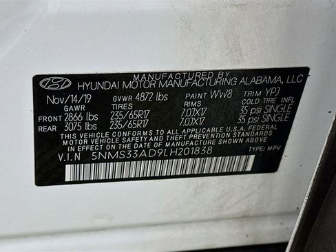 Used 2020 Hyundai Santa Fe SEL image 26