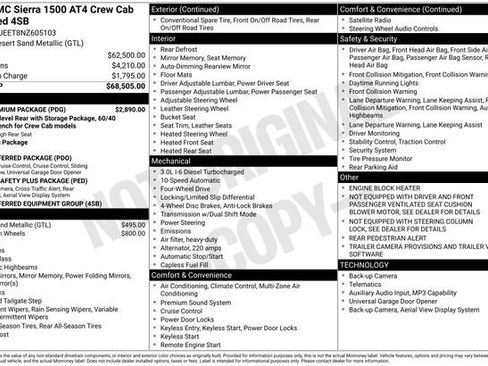 Used 2022 GMC Sierra 1500 AT4 w/ AT4 Premium Package AWD/4WD image 39