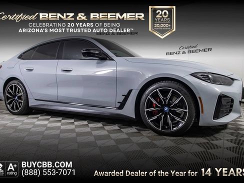 Used 2023 BMW i4 eDrive40 w/ M Sport Package RWD image 1