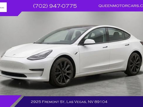 Used 2019 Tesla Model 3 Long Range AWD/4WD image 1