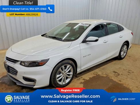 Used 2017 Chevrolet Malibu LT w/ Driver Confidence Package FWD image 1