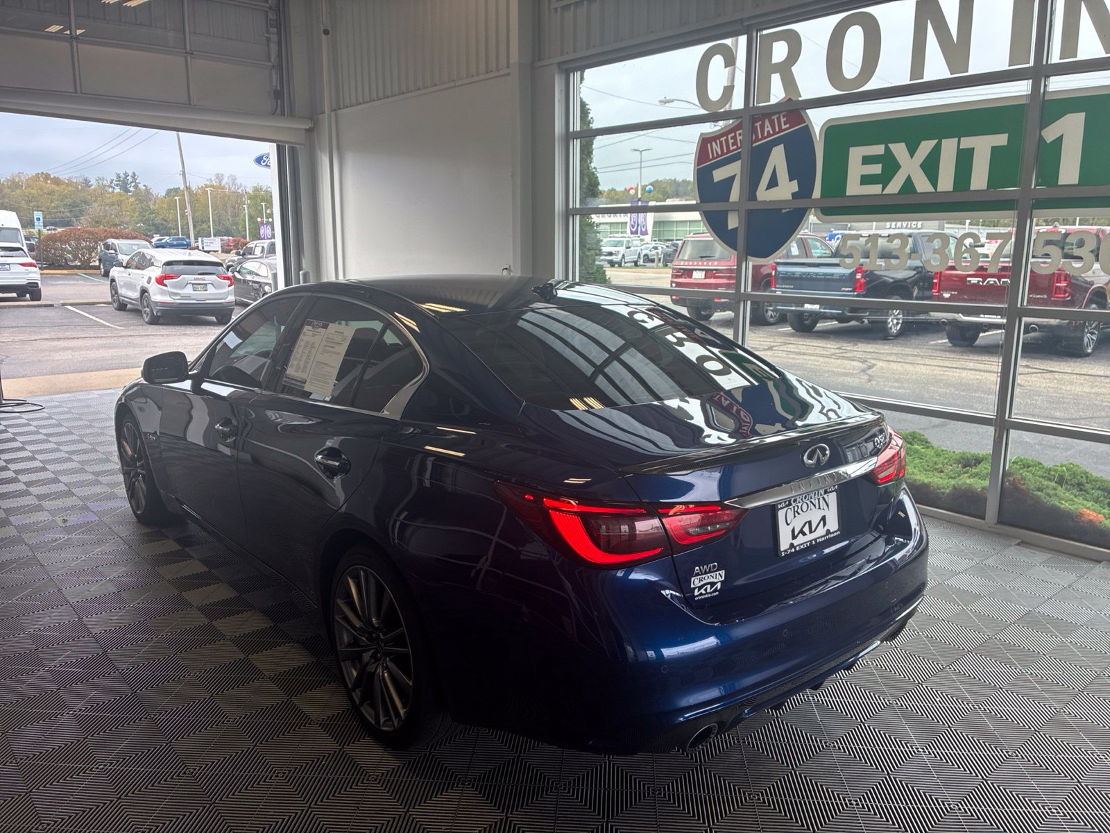 Used 2020 INFINITI Q50 Red Sport 400 w/ Proactive Package AWD/4WD image 4