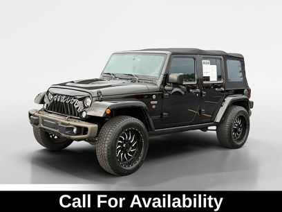 Used 2017 Jeep Wrangler Unlimited Sahara