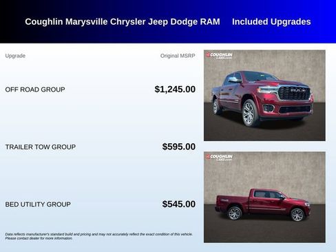 Used 2025 RAM 1500 Tungsten w/ Off Road Group AWD/4WD image 3