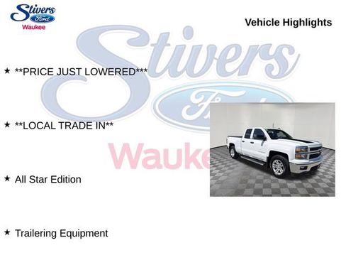 Used 2015 Chevrolet Silverado 1500 LT w/ All Star Edition AWD/4WD image 9