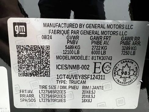 Used 2025 GMC Sierra 3500 AT4 w/ AT4 Premium Plus Package AWD/4WD image 56