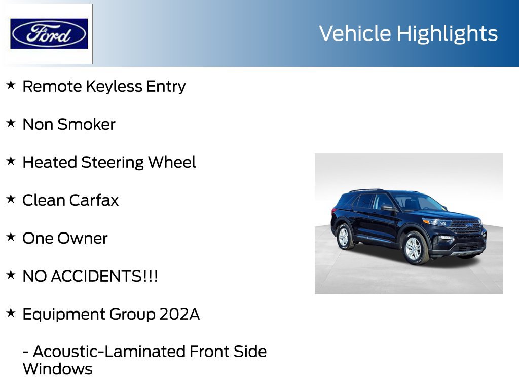 Certified 2023 Ford Explorer XLT w/ Equipment Group 202A AWD/4WD image 14