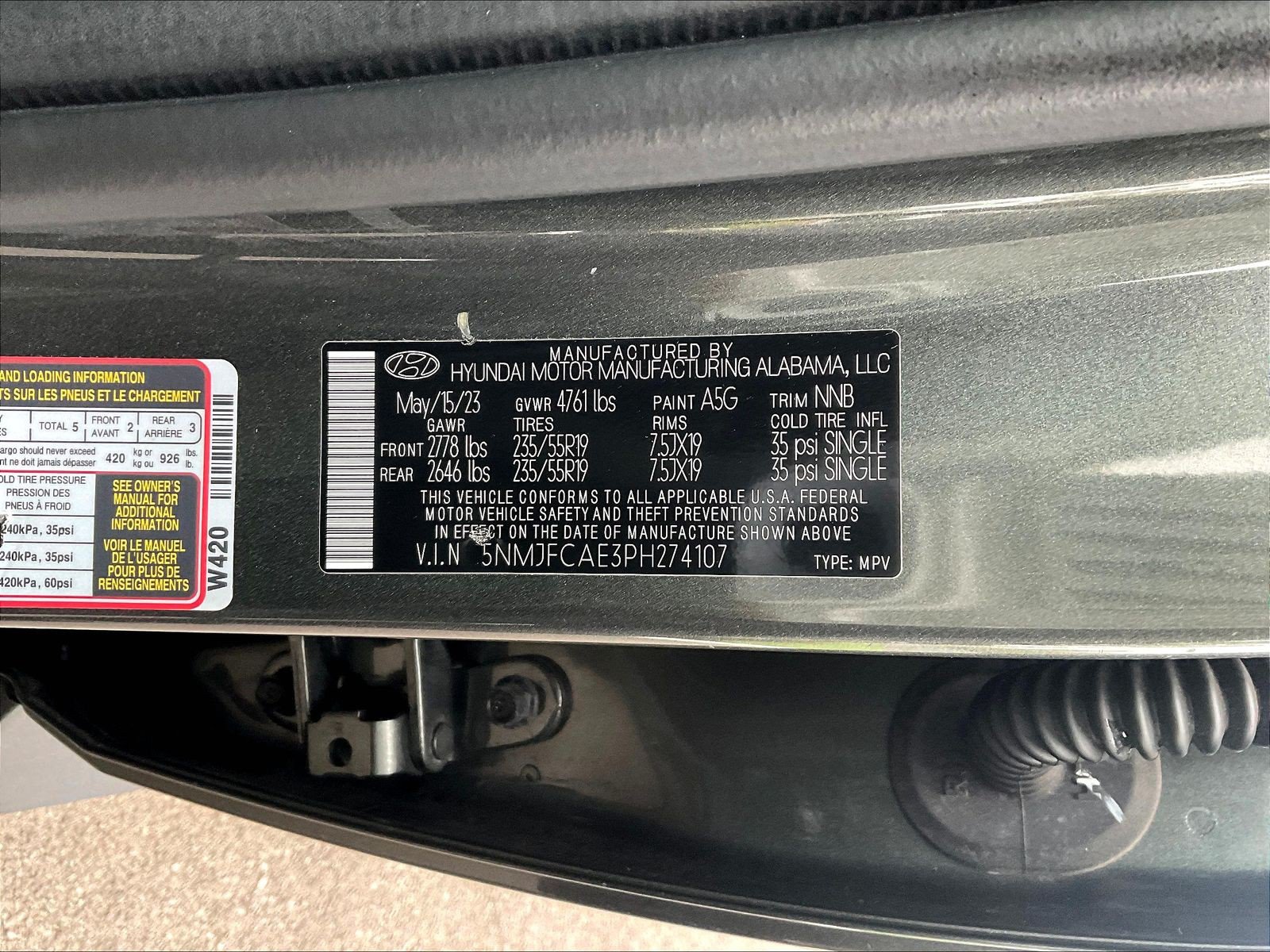 Used 2023 Hyundai Tucson SEL w/ Convenience Package AWD/4WD image 19