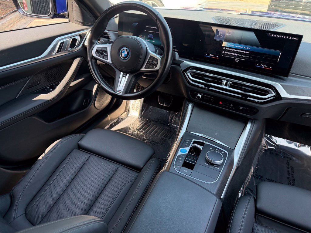 Used 2023 BMW i4 eDrive40 w/ M Sport Package RWD image 44