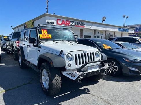 Used 2016 Jeep Wrangler Unlimited Sport w/ Quick Order Package 24S AWD/4WD image 4