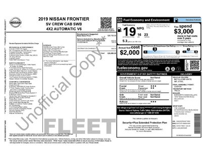 Used 2019 Nissan Frontier SV
