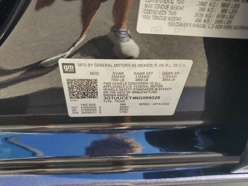 Certified 2022 GMC Sierra 1500 Elevation w/ Elevation Premium Package image 30