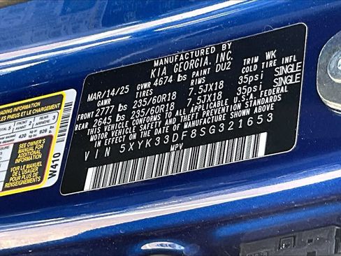 Certified 2025 Kia Sportage EX w/ Premium Package FWD image 18