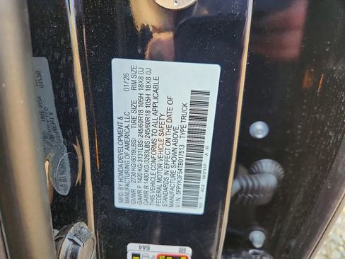 Used 2026 Honda Ridgeline RTL image 11