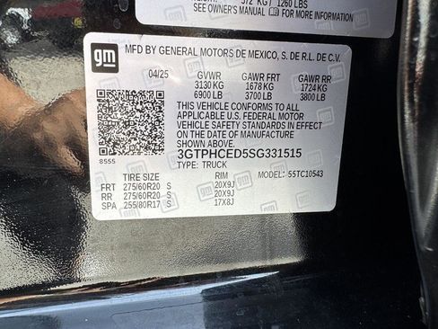 Used 2025 GMC Sierra 1500 Elevation w/ Elevation Premium Package RWD image 28