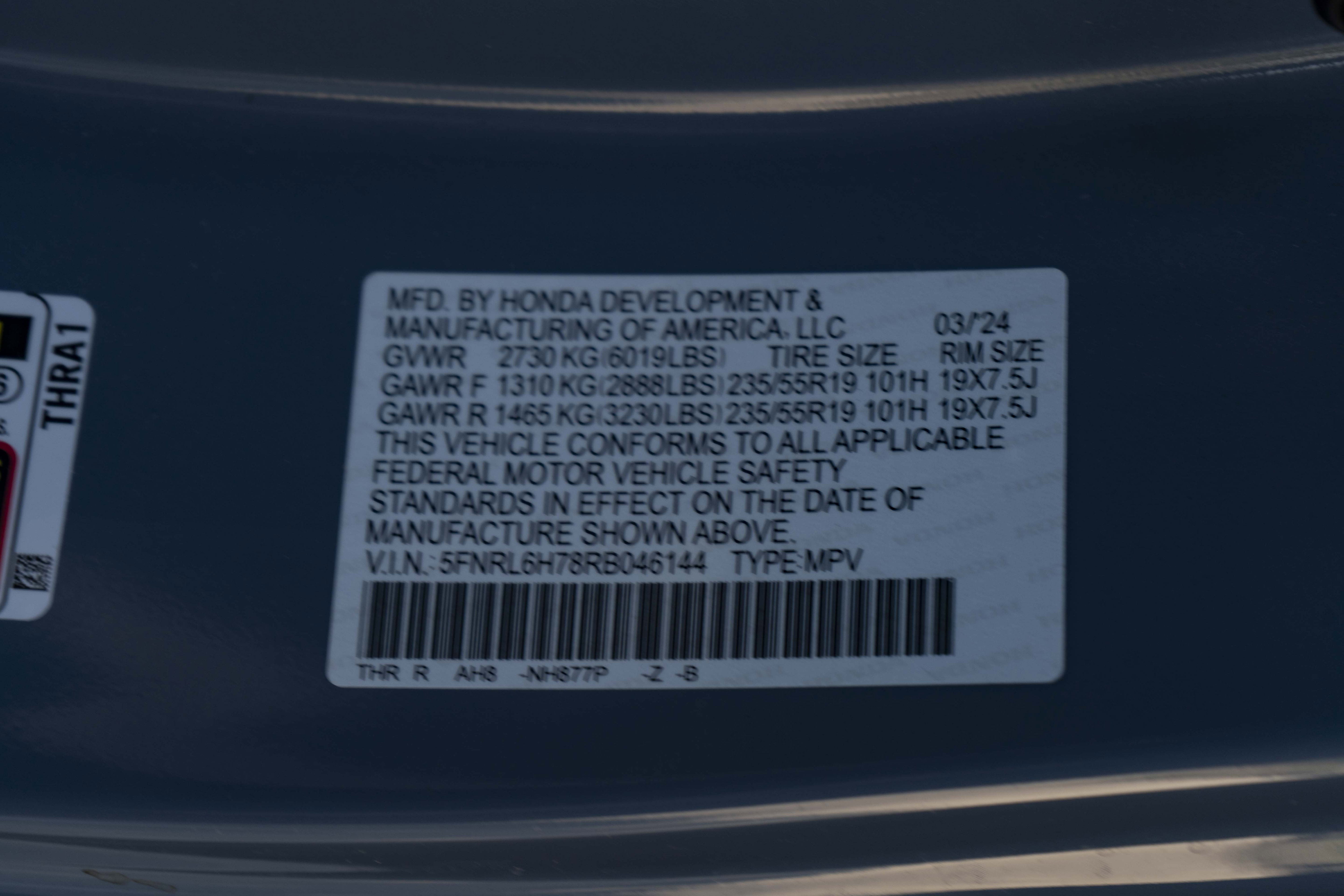 Used 2024 Honda Odyssey Sport image 43