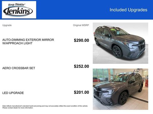 Certified 2024 Subaru Ascent Onyx Edition Limited AWD/4WD image 4