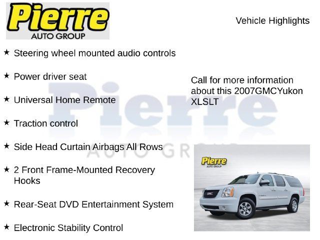 Used 2007 GMC Yukon XL SLT w/ SLT Preferred Equipment Group AWD/4WD image 23