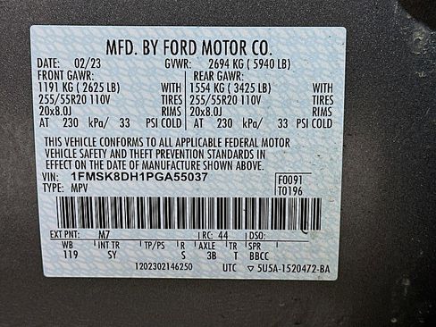 Used 2023 Ford Explorer XLT w/ Equipment Group 202A AWD/4WD image 36