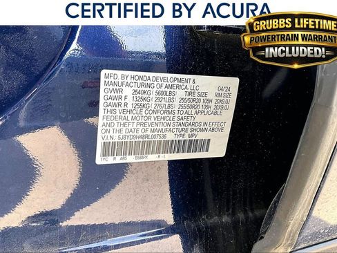 Used 2024 Acura MDX FWD w/ Technology Package image 41