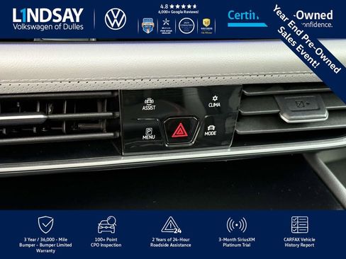 Certified 2025 Volkswagen Atlas Peak Edition SE image 20