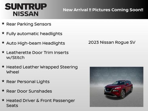 Certified 2023 Nissan Rogue SV w/ SV Premium B Package AWD/4WD image 12