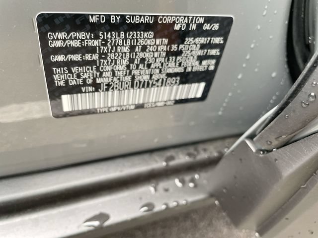 New 2026 Subaru Outback Wilderness AWD/4WD image 28