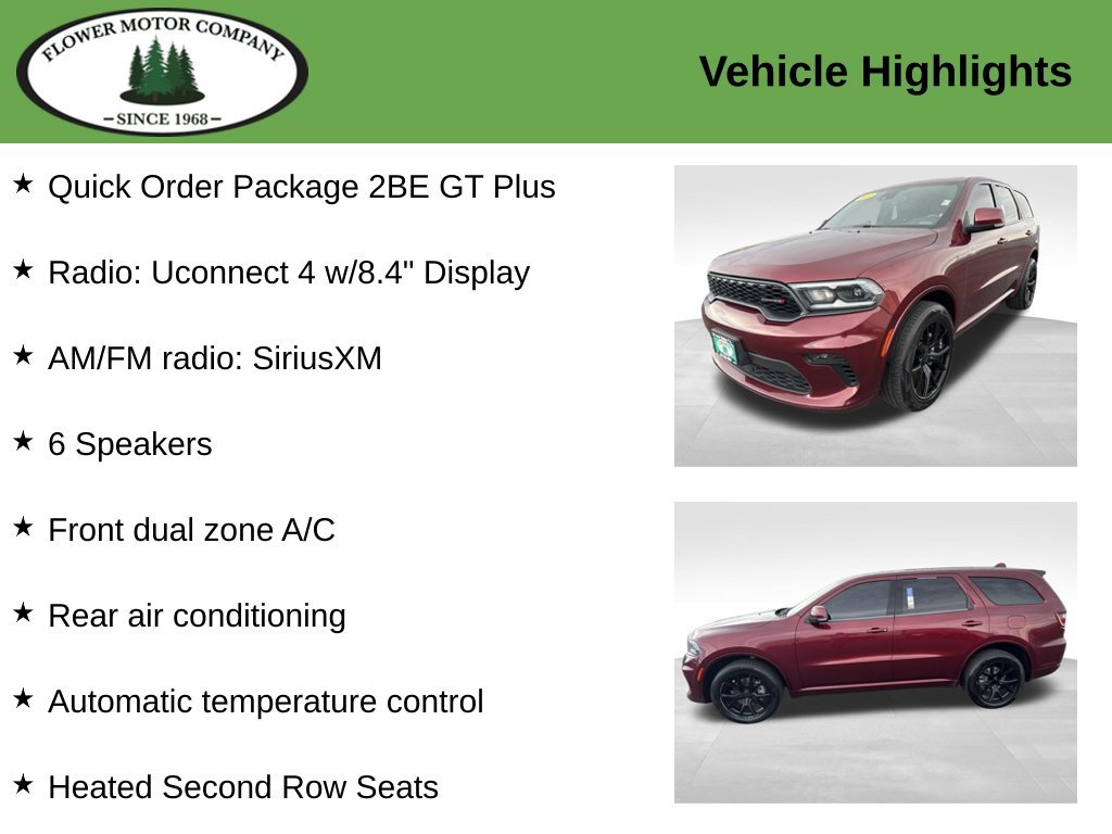 Used 2022 Dodge Durango GT AWD/4WD image 5