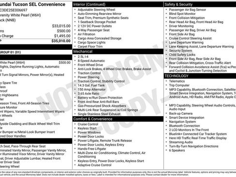 Certified 2025 Hyundai Tucson SEL FWD image 38