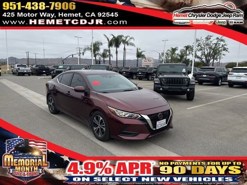 Used 2022 Nissan Sentra SV w/ All-Weather Package FWD image 1