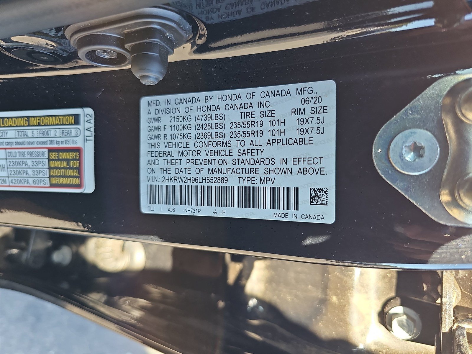 Used 2020 Honda CR-V Touring image 30