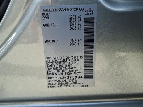 Used 2024 Nissan Altima 2.5 SV image 33