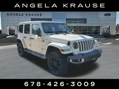Used 2021 Jeep Wrangler Unlimited Sahara w/ Cold Weather Group AWD/4WD image 1