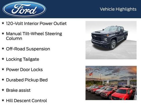Used 2024 Chevrolet Silverado 2500 Custom w/ Custom Value Package AWD/4WD image 12