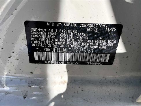 New 2026 Subaru Impreza 2.0i Sport AWD/4WD image 18