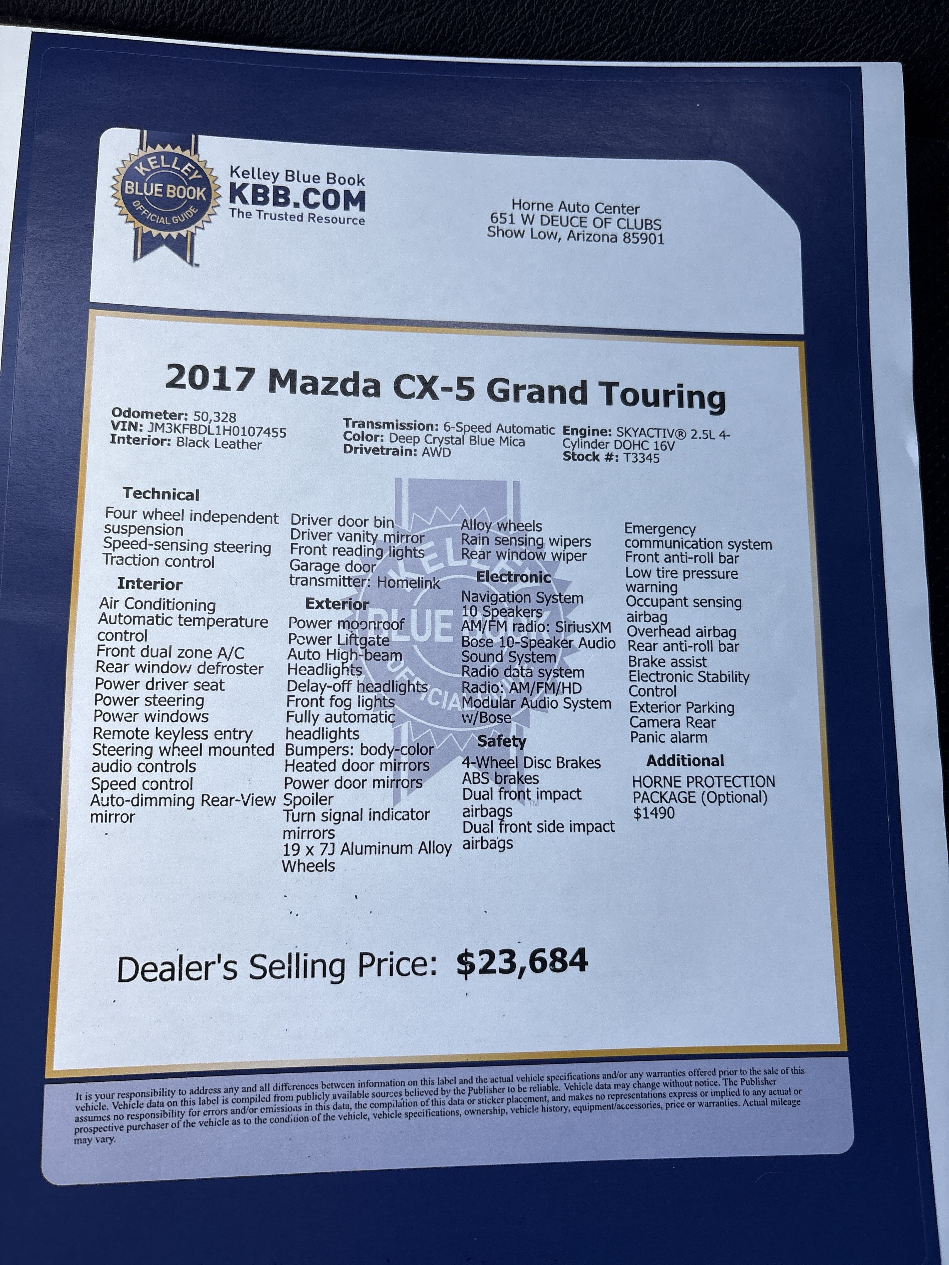 Used 2017 MAZDA CX-5 Grand Touring AWD/4WD image 27