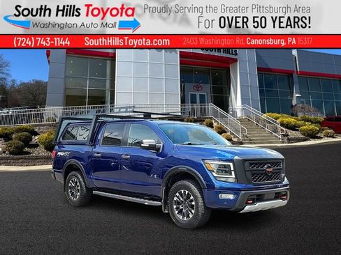 Used 2021 Nissan Titan PRO-4X w/ Pro-4x Convenience Package AWD/4WD image 1
