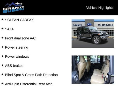Used 2018 Jeep Wrangler Unlimited Sahara AWD/4WD image 2