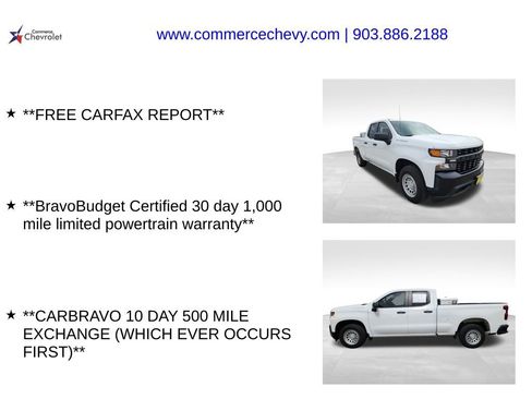 Used 2021 Chevrolet Silverado 1500 W/T w/ WT Fleet Convenience Package RWD image 5