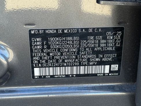 Certified 2026 Honda HR-V EX-L image 35