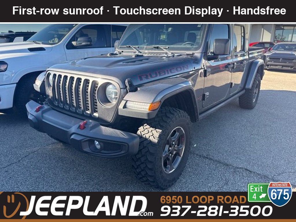 Used 2022 Jeep Gladiator Rubicon w/ LED Lighting Group AWD/4WD image 1