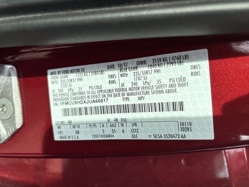 Used 2018 Ford Escape SEL image 33