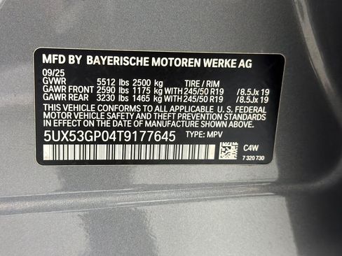Used 2026 BMW X3 xDrive30i w/ Convenience Package AWD/4WD image 25