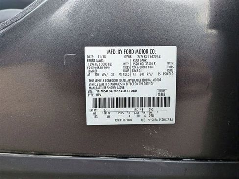 Used 2019 Ford Explorer XLT w/ Equipment Group 202A image 32