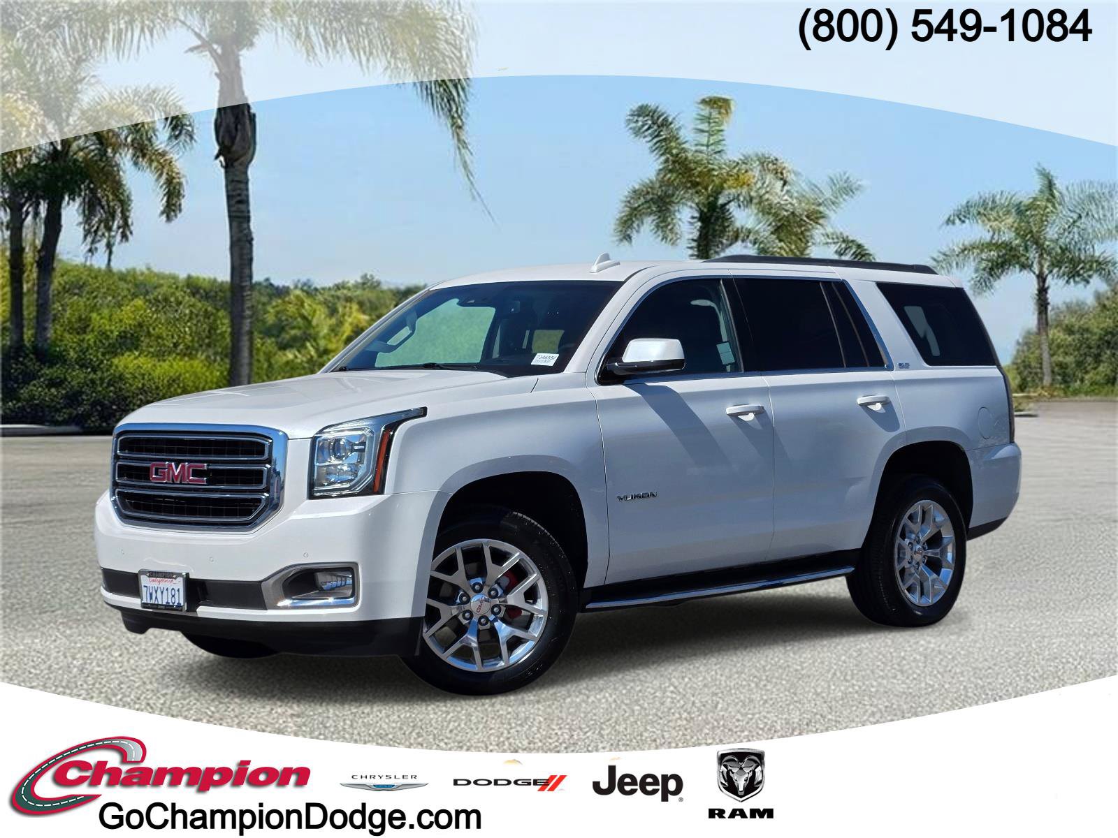 Used 2017 GMC Yukon SLT RWD image 1