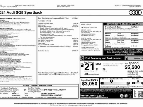 Used 2024 Audi SQ5 Premium Plus image 11